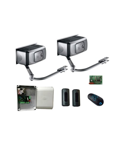 Комплект автоматики для двухстворчатых распашных ворот Came Комплект F1000 (до 800 кг до 4,0 м 30%) в Сочи Автоматизация ворот Pintop.ru