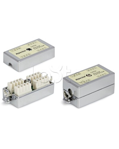Проходной адаптер RJ-45 Hyperline CA-IDC-C5e-SH-F-WH в Сочи Проходные адаптеры Pintop.ru