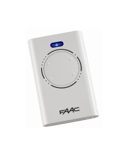 Брелок-передатчик 4-канальный Faac 787008 (белый) в Сочи Устройства радиоуправления для шлагбаумов и автоматики Pintop.ru