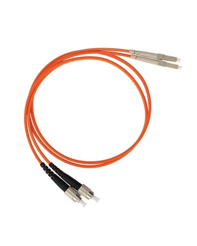 Патч-корд оптический переходной (MM), 50/125 (OM2), LC/UPC-FC/UPC, (Duplex), LSZH, 1м 50-3267 в Сочи Патч-корды оптические Pintop.ru