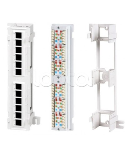 Патч-панель Hyperline PPW-12-8P8C-C5e в Сочи Патч панель Pintop.ru