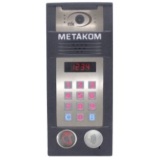 Многоабонентый антивандальный блок вызова со встроенной гибридной видеокамерой Метаком MК2018-RFMFСVH