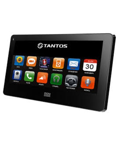 Монитор цветного видеодомофона со сверхтонким корпусом и сенсорным экраном Tantos NEO Slim (черный) в Сочи Абонентские видеоустройства Pintop.ru