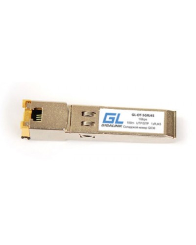 Модуль SFP Gigalink GL-OT-SGRJ45 в Сочи Модули SFP/XFP/GBIC Pintop.ru