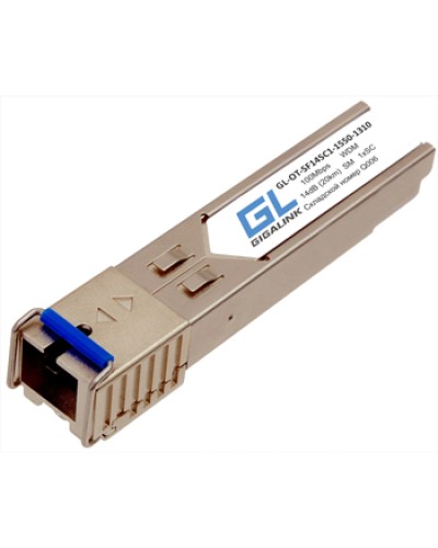 Модуль SFP Gigalink GL-OT-SF14SC1-1310-1550-I в Сочи Модули SFP/XFP/GBIC Pintop.ru