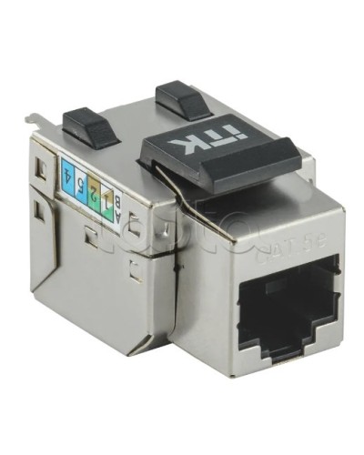 Модуль Keystone Jack кат. 5E FTP 110 IDC 90 град. розет. ITK CS1-1C5EF-11 в Сочи Модули Keystone Pintop.ru