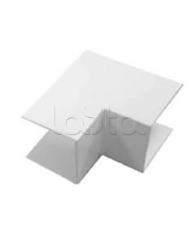 Угол внутренний для кабель-канала МЕХ, для сечения 40x40 Экопласт 72109 в Сочи Аксессуары для кабель-канала Pintop.ru