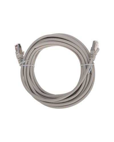 Патч-корд F/UTP, CAT 5e, RJ45-RJ45, 26AWG, LSZH, серый, 5м REXANT 02-0110-5 в Сочи Патчкорды (медные) Pintop.ru