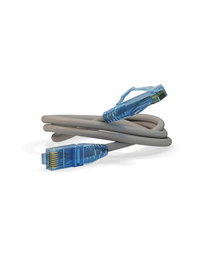 Патч-корд RJ45-RJ45, 4 пары, UTP, кат.6, LSZH (3м) Hyperline PC-LPM-UTP-RJ45-RJ45-C6-3M-LSZH-GY в Сочи Патчкорды (медные) Pintop.ru