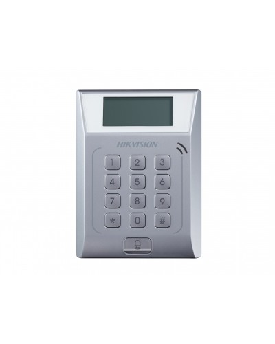 Терминал доступа со встроенным считывателем EM карт Hikvision DS-K1T802E в Сочи Контроллеры Pintop.ru