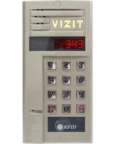 Блок вызова Vizit БВД-343FCPW в Сочи Блоки вызова многоабонентные Pintop.ru