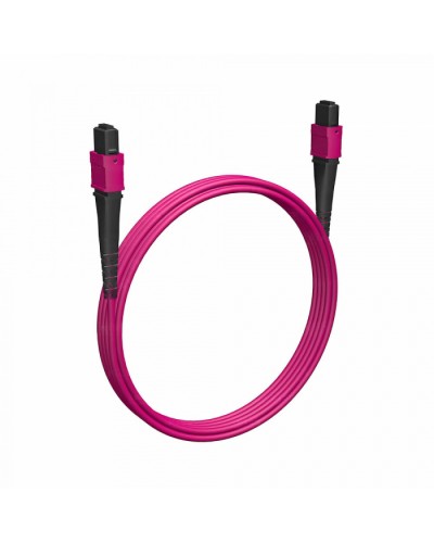 Кабельная сборка MPO(F) -MPO(F)-8 волокон 50/125 OM4, 5 m Cabeus (FOP-50-OM4-8-MPO(F)-8-MPO(F)-B-5m) в Сочи Кабельные сборки (оптические) Pintop.ru