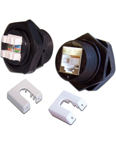 Индустриальный модуль Keystone, RJ45, cat.5e, STP, 180 градусов, IP68 LANMASTER (LAN-OK45S5E/180-WP) в Сочи Коммутационные изделия Pintop.ru