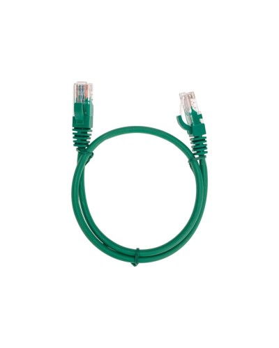 Патч-корд U/UTP, CAT 5e, RJ45-RJ45, 26AWG, LSZH, зеленый, 0,5м REXANT 02-0106-05 в Сочи Патчкорды (медные) Pintop.ru