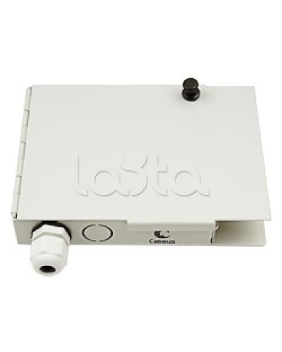 Бокс оптический настенный 19 на 4 SC/LC порта Cabeus JJT-4-SC в Сочи Кросс оптический Pintop.ru