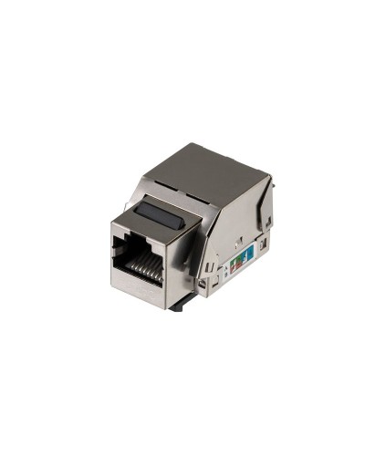 Модуль Keystone Jack RJ-45(8P8C), FTP экранированный, CAT 5e, тип 90 градусов REXANT PRO 02-0072 в Сочи Модули Keystone Pintop.ru