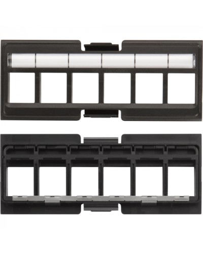 Вставка под кейстоны в модульную панель, экранированная, 6 портов, без шторок LANMASTER LAN-FRM-IN-6OK-SXX в Сочи Коммутационные изделия Pintop.ru