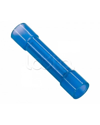 СОЕДИНИТЕЛЬНАЯ ГИЛЬЗА изолированная (СГИ L-27.3мм) нейлон 1.5-2.5мм² (BNY-2) синий (100шт/уп) REXANT 08-0723 в Сочи Аксессуары для кабель-канала Pintop.ru