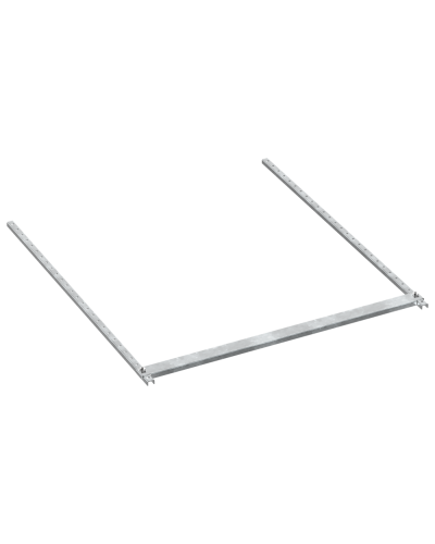 FORMAT Панель нижняя наборная в шкаф 800х800мм IEK (FO-00-PLT-080-080) в Сочи Аксессуары для стоек и шкафов Pintop.ru