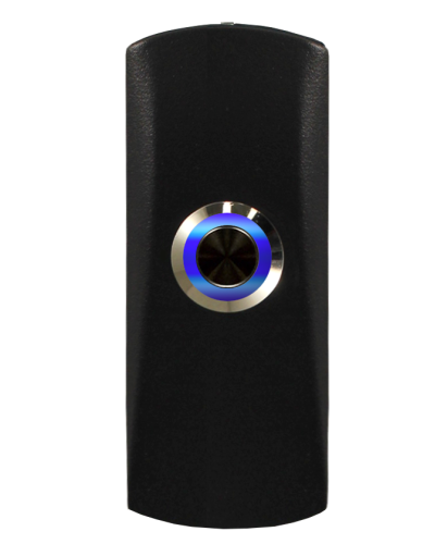 Накладная кнопка выхода с подсветкой Tantos TS-CLICK light (черный) в Сочи Кнопки выхода Pintop.ru