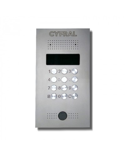 Цифрал CCD-2094.3/РVС IP Микропроцессорный блок вызова в Сочи Абонентские IP устройства Pintop.ru