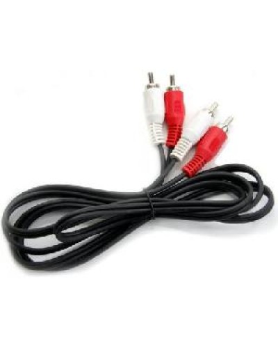 Шнур 2 RCA Plug - 2 RCA Plug 1.5 м (10шт/уп) REXANT 17-0103 в Сочи Патч-корды и пигтейлы Pintop.ru