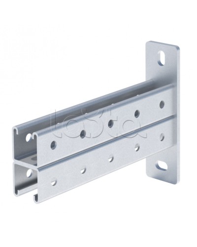 STRUT-консоль двойная 41х41 мм, основание 650 мм HDZ EKF (stkd414165-HDZ) в Сочи Аксессуары для лотков Pintop.ru