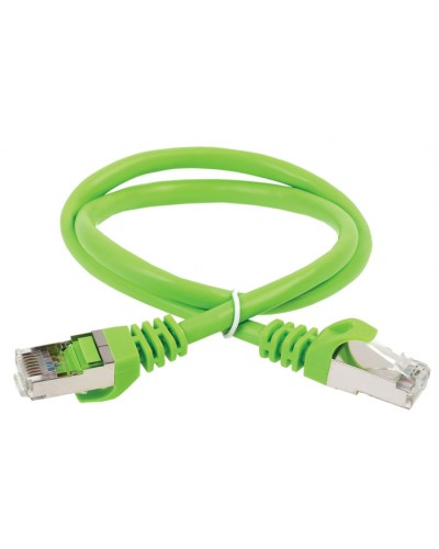ITK Коммутационный шнур кат. 5Е FTP PVC 10м зеленый (PC02-C5EF-10M) в Сочи Патч-корды и пигтейлы Pintop.ru