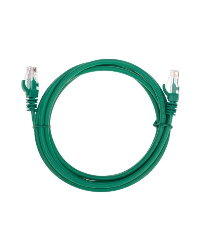 Патч-корд U/UTP, CAT 5e, RJ45-RJ45, 26AWG, LSZH, зеленый, 2м REXANT 02-0106-2 в Сочи Патчкорды (медные) Pintop.ru