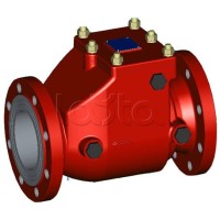 Клапан обратный однодисковый поворотный Спецавтоматика Клапан обратный однодисковый поворотный "Баге" КО(100)/1,6-УФ.О4-"Баге"