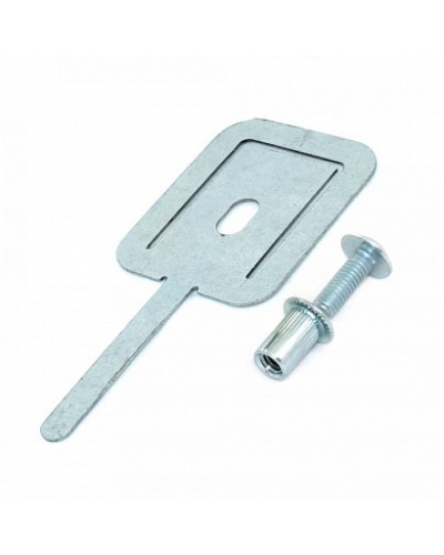 Комплекты для крепления ОКЛ с использованием винта, заклепки и хомута FR ПР-40 (100 шт) Промрукав (PR08.5204) в Сочи Огнестойкие кабельные линии Pintop.ru