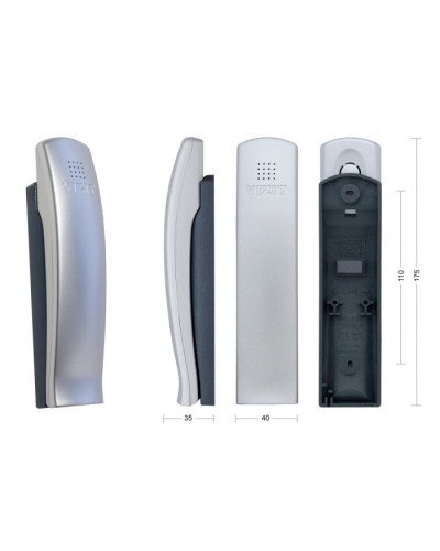 Трубка переговорная Vizit УКП-7M в Сочи Многоабонентные устройства Pintop.ru