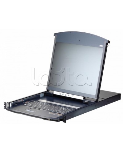 KVM консоль с переключателем ATEN KL1108VN-AXA-RG в Сочи Оборудование для видеонаблюдения Pintop.ru