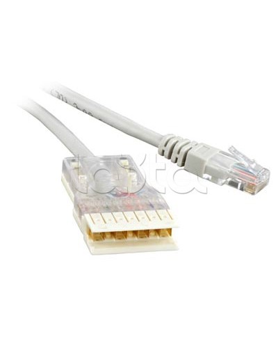 Патч-корд Hyperline PC-110-RJ45-4P-C5e-3M-LSZH-GY в Сочи Патчкорды (медные) Pintop.ru