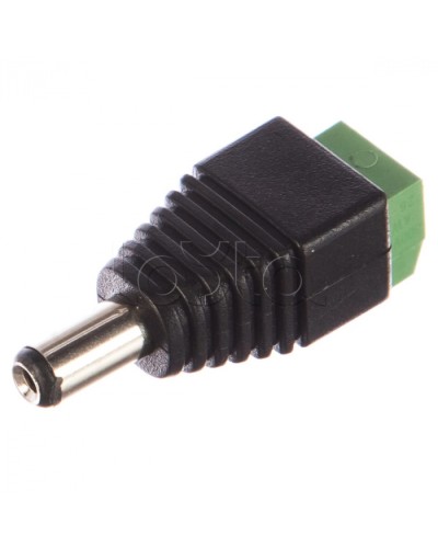 Разъем питания штекер 2.1х5.5 с клеммной колодкой (50шт/уп) REXANT 14-0314 в Сочи Коннекторы Pintop.ru