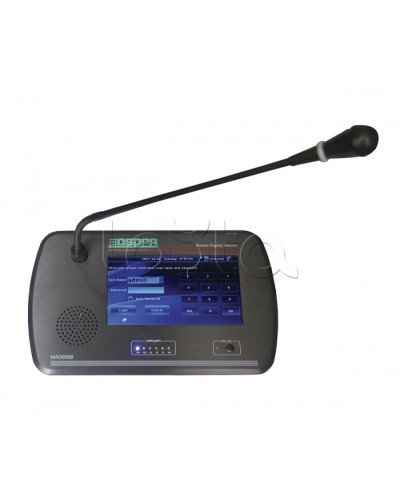 Консоль микрофонная DSPPA MAG-6588 в Сочи Система оповещения и трансляции Dsppa Pintop.ru