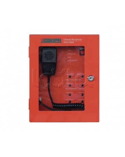 Станция микрофонная настенная DSPPA PAVA-8009 в Сочи Система оповещения и трансляции Dsppa Pintop.ru