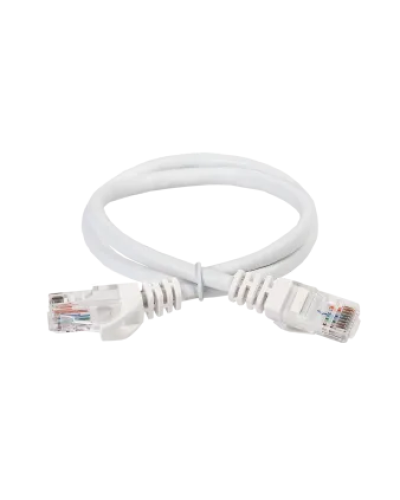 PC08-C5EU-1M ITK Коммутационный шнур (патч-корд) кат.5E UTP 1м белый в Сочи Патчкорды (медные) Pintop.ru
