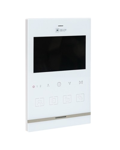 Видеодомофон IPV-01 бел. 4TFT 4пр. 2 канала IP20 EKF (int-ipv-01) в Сочи Абонентские видеоустройства Pintop.ru