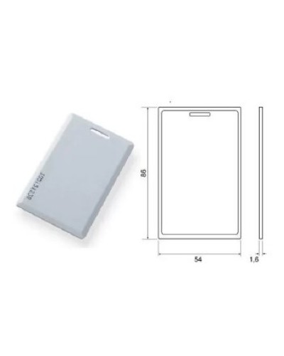 Карта Mifare Clamshell IronLogic IL-05M (num) в Сочи Оптовые идентификаторы Pintop.ru