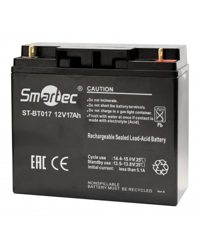 Аккумулятор Smartec ST-BT017 в Сочи Электротехническое оборудование Pintop.ru