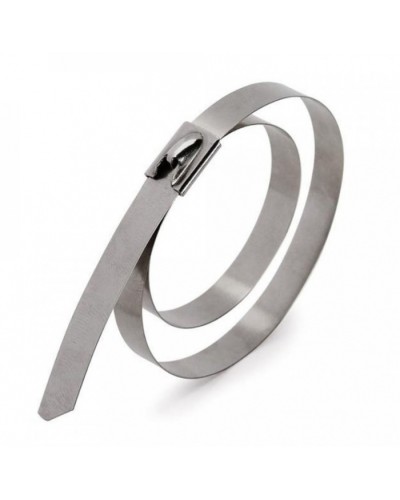 Стяжки кабельные стальные СКС-2 (316) 7,9*400 (100 шт/уп) Промрукав (PR08.3978) в Сочи Стяжки-хомуты Pintop.ru