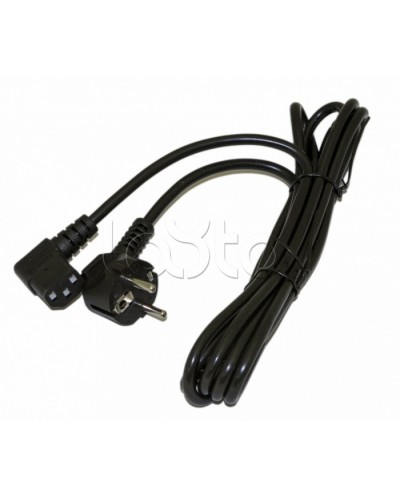 Кабель питания монитор-компьютер Hyperline PWC-IEC13A-SHM-3.0-BK в Сочи Патч-корды и пигтейлы Pintop.ru