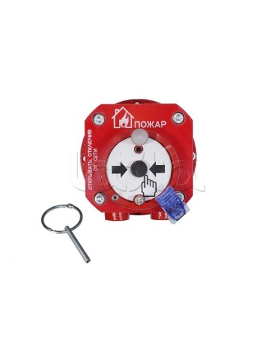 Извещатель пожарный ручной взрывозащищенный Спектрон-512-Exd-Н-ИПР-В-Modbus в Сочи Пожарные извещатели (Ex) Pintop.ru