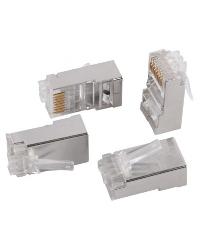 Разъём RJ-45 FTP для кабеля кат.5e IEK ITK CS3-1C5EF в Сочи Коннекторы и разъемы Pintop.ru