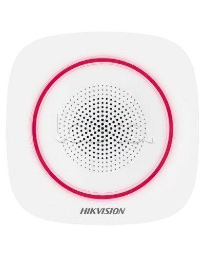 Беспроводной внутренний SIP-оповещатель Hikvision AX PRO DS-PS1-II-WE(RU) (Red Indicator) в Сочи Оповещатели Pintop.ru