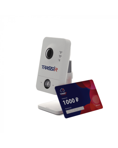 IP-видеокамера компактная DSSL TRASSIR CloudCube1 в Сочи IP-камеры Pintop.ru