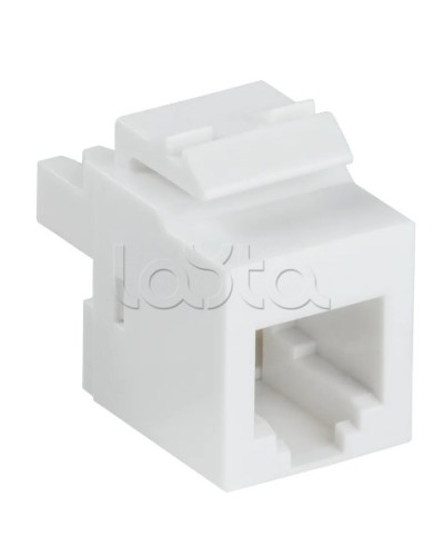 Модуль Keystone Jack кат. 3 RJ12 UTP 110 IDC 180 град. ITK CS1-3C03U-12 в Сочи Модули Keystone Pintop.ru