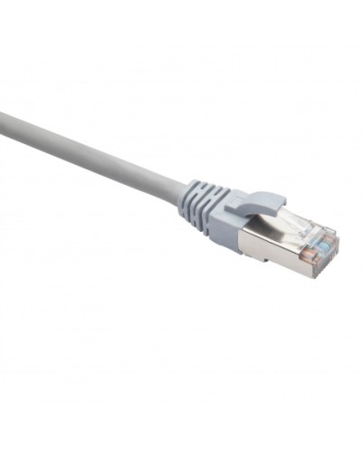 Шнур коммутационный F/UTP категория 5e LSZH нг(А)-HF 10,0 м, серый Datarex DR-191020 в Сочи Патчкорды (медные) Pintop.ru
