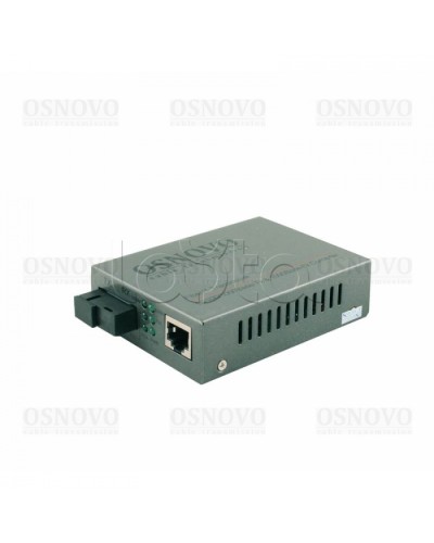 Медиаконвертер Gigabit Ethernet OSNOVO OMC-1000-11S5b в Сочи Медиаконвертеры Pintop.ru